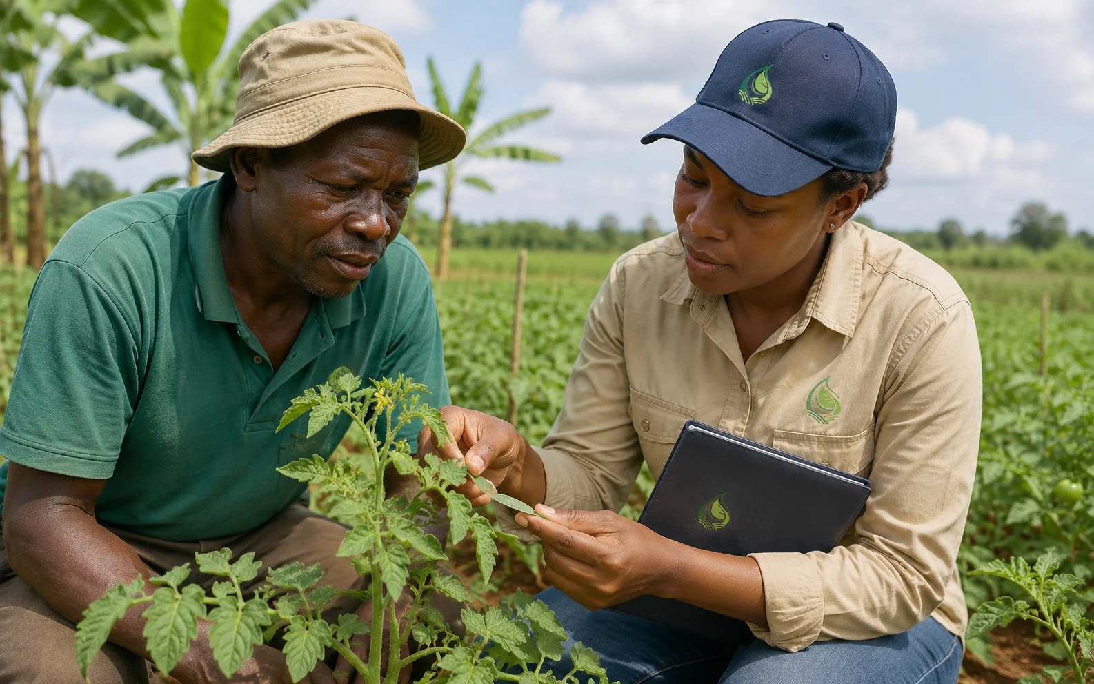Crop scouting context for Growmate Uganda insecticide support