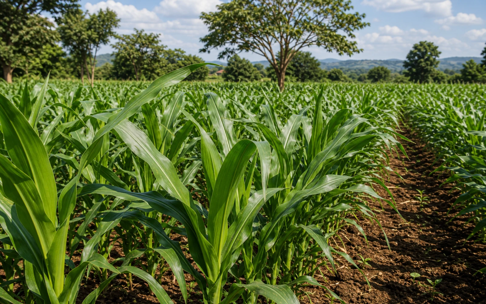 African maize field context for CerealKing