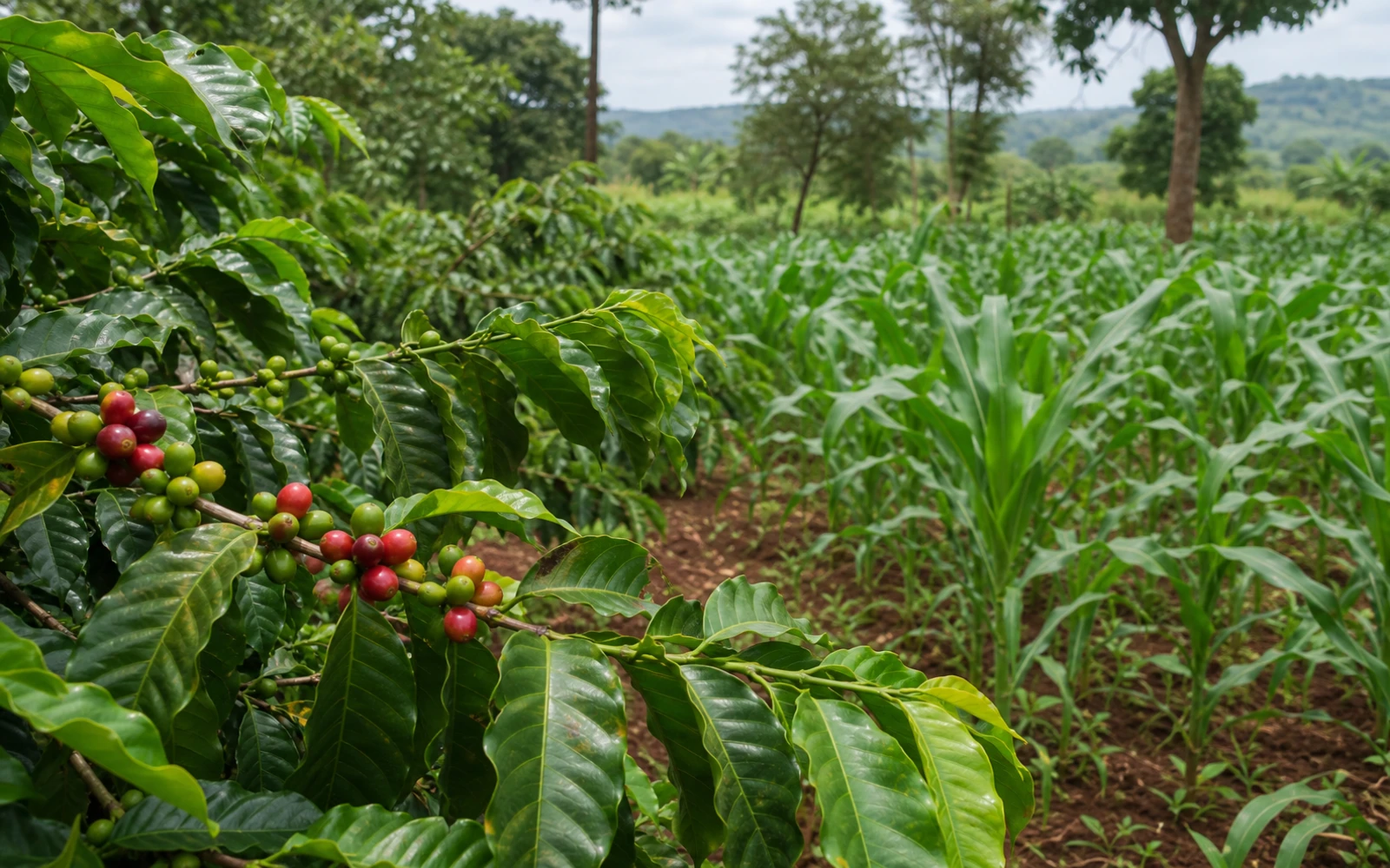 African coffee farm context for LEXYGARD 25% SC