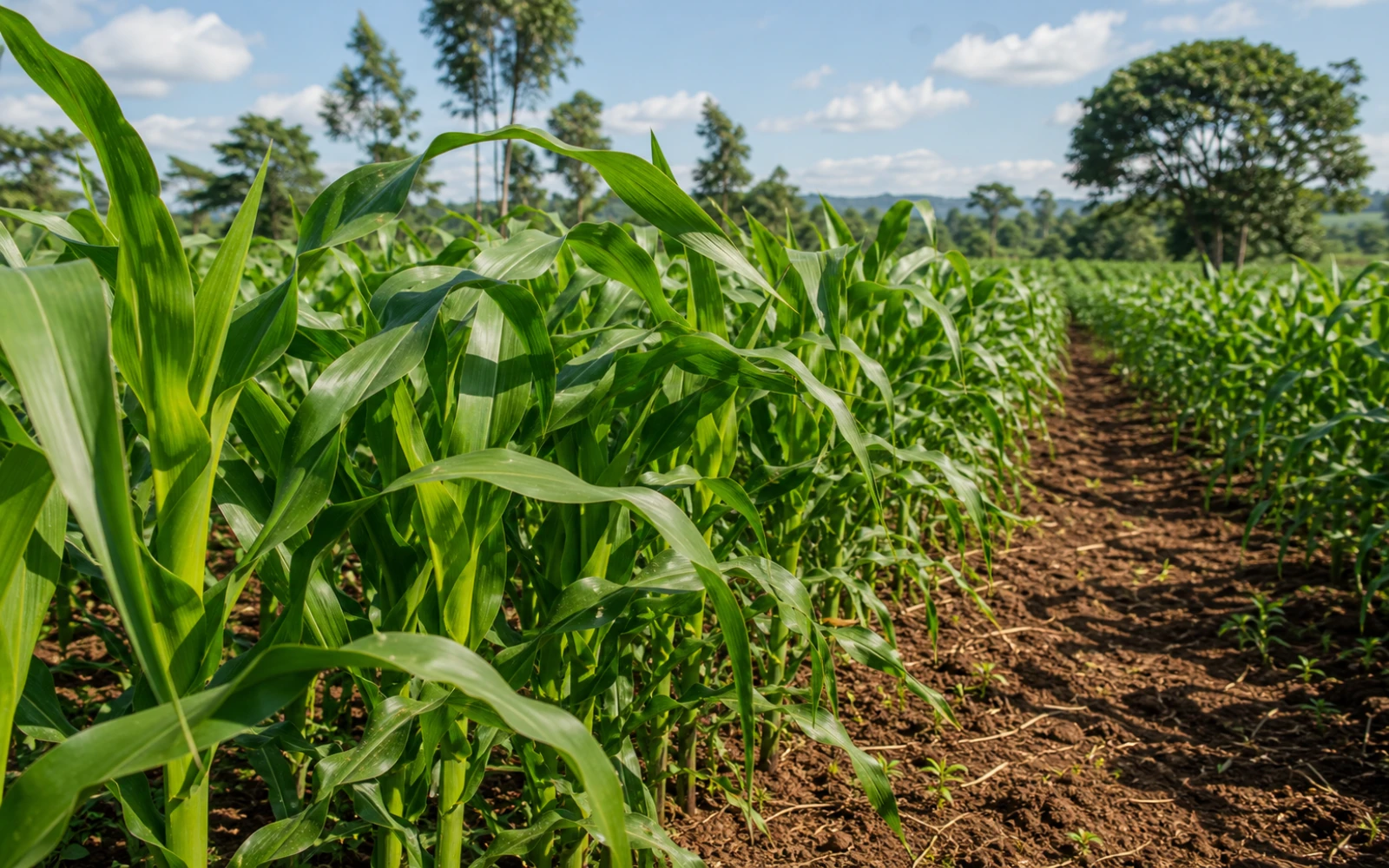 African maize field context for MaizeMaxi